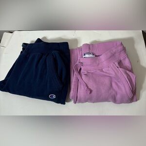 Champion sweat pants size M bundle  of 2